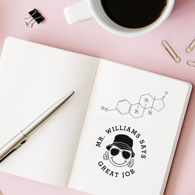 Custom Personalised Teacher Gift   Self-inking Stamp (Creator Uploaded)