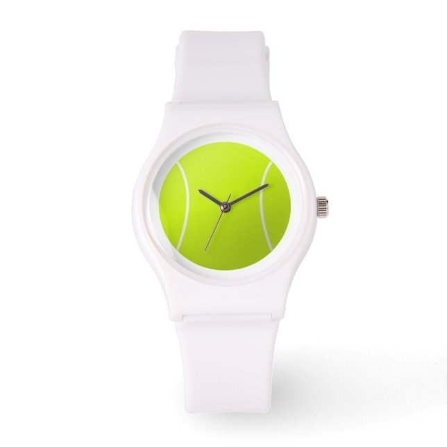 Custom Personalised Tennis Ball Gift Watch (Front)