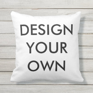 Custom Personalised Throw Pillow Blank Template