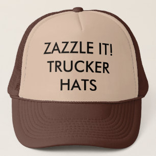 Custom Personalised TRUCKER HAT Blank Template