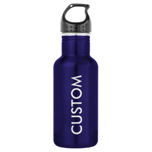 Custom Personalised Water Bottle Blank Template