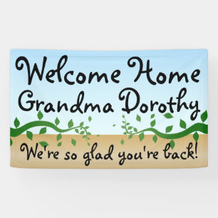 Custom Personalised Welcome Home Sign