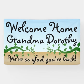 Custom Personalised Welcome Home Sign