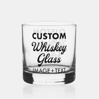 Custom Personalised Whiskey Glass 12oz.