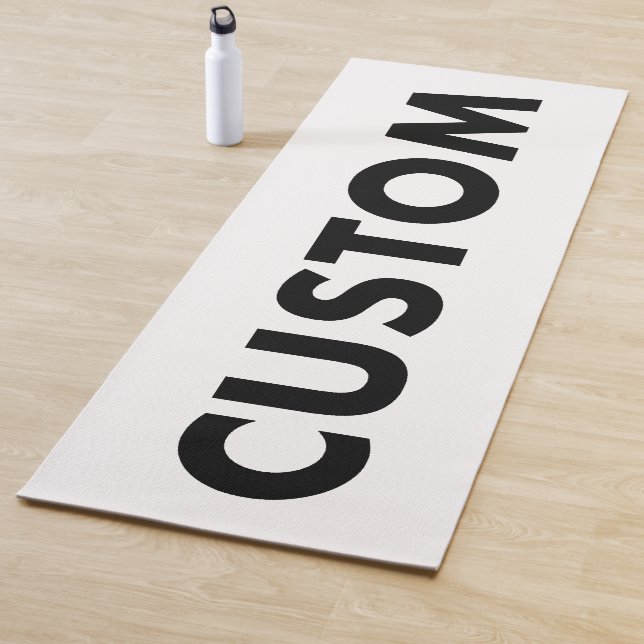 Custom Personalised Yoga Mat, BPA & phthalate Free Mat (In Situ)