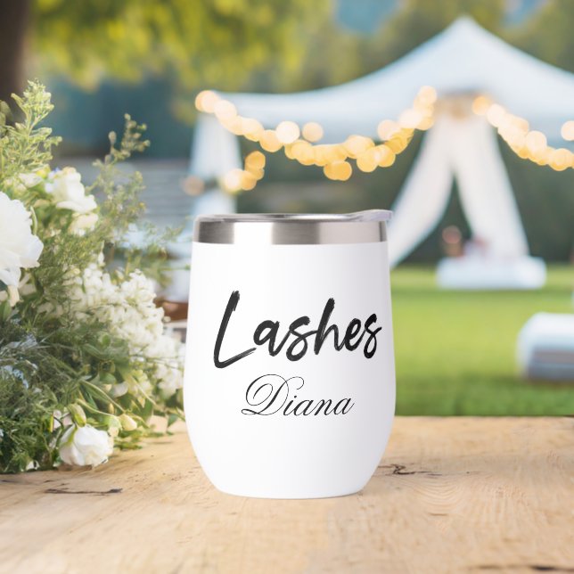 Custom Personalised Your Name Lashes (Wedding)