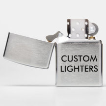 Custom Personalised Zippo Lighter Blank Template