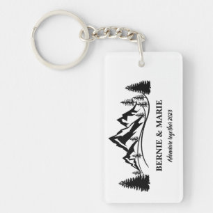 CUSTOM PERSONALIZE ADVENTURE TOGETHER KEY RING