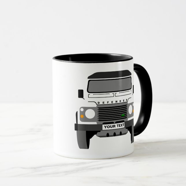 Custom Personalize Classic Land Rover  mug (Front Right)