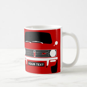 CUSTOM PERSONALIZE CLASSIC RETRO MINI CLUBMAN COFFEE MUG