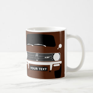 CUSTOM PERSONALIZE CLASSIC RETRO MINI CLUBMAN COFFEE MUG