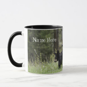 Custom Personalized Bear Coffee Mug Cup