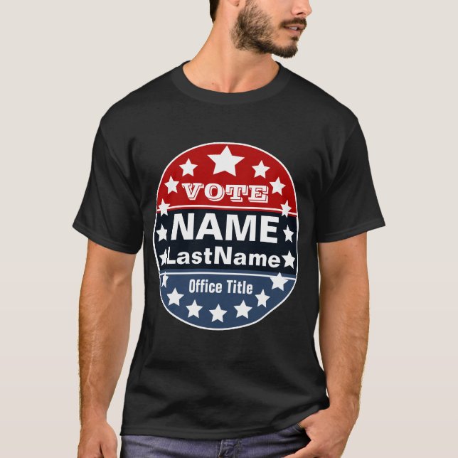 Custom Personalized Campaign T-Shirt (Front)