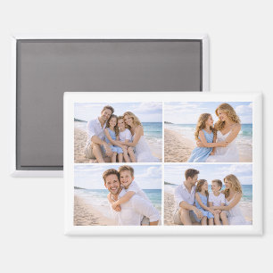 Custom Personalized Family Photo Magnet