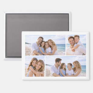 Custom Personalized Family Photo Magnet
