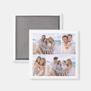 Custom Personalized Family Photo Magnet