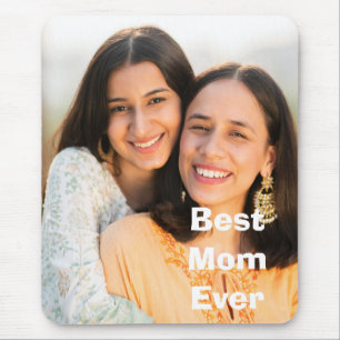 Custom personalized full photo, mothers day mouse pad