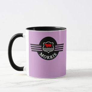 Custom Personalized Lilac Morris Minor mug