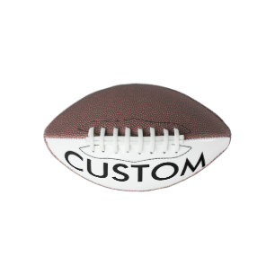Custom Personalized Mini Football Blank Template