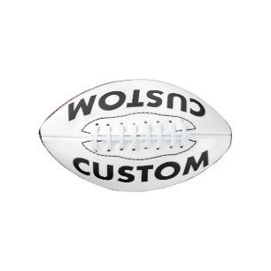 Custom Personalized Mini Football Blank Template