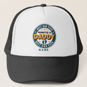 Custom Personalized Name Gift for Dad Trucker Hat
