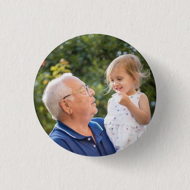 Custom Personalized Photo  3 Cm Round Badge (Front)
