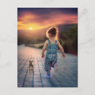 Custom Personalized Photo Postcard