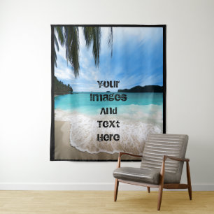Custom Personalized Photo Wall Tapestry
