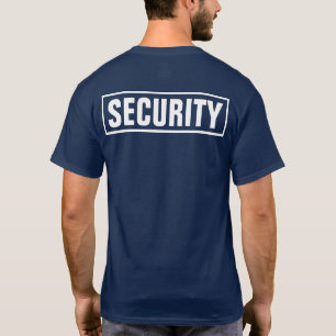 Custom Personalized Security T-Shirt
