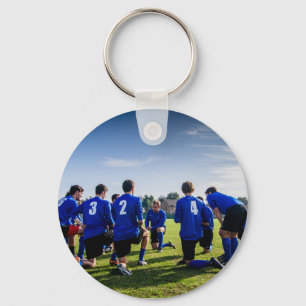 Custom Personalized Sport Team Photo  Key Ring