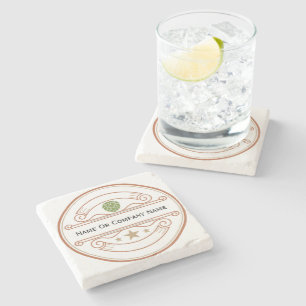 Custom Personalized Stone Coaster