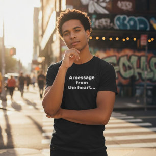 Custom Personalized T-Shirt with Name or Message