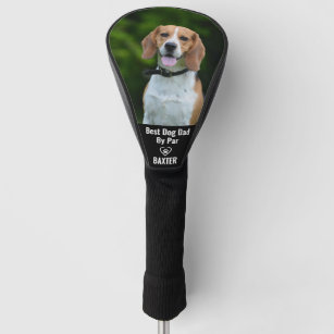 Custom Pet Beagle Dog Photo Personalised Golf Head Cover