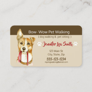 Custom Pet Business Cards