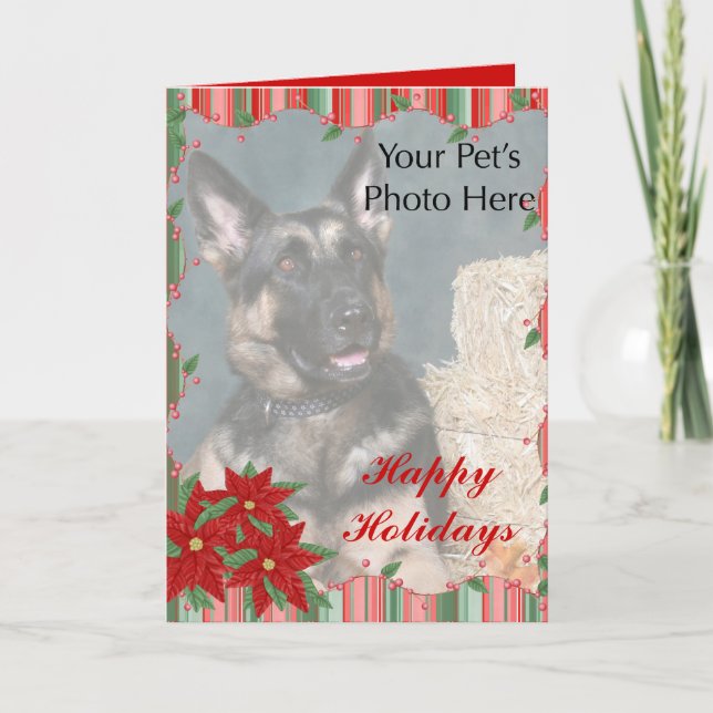 Custom Pet Christmas cards (Front)