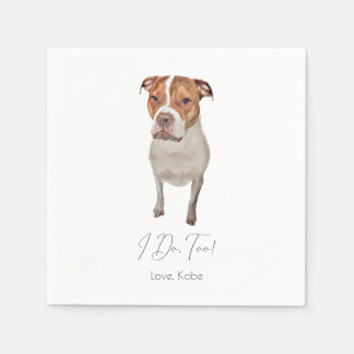 Custom Pet Cocktail Napkin