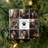 Custom Pet Collage In Loving Memory Cat Memorial