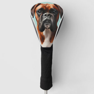 Custom Pet Dog Photo Boxer Golf Head Cover