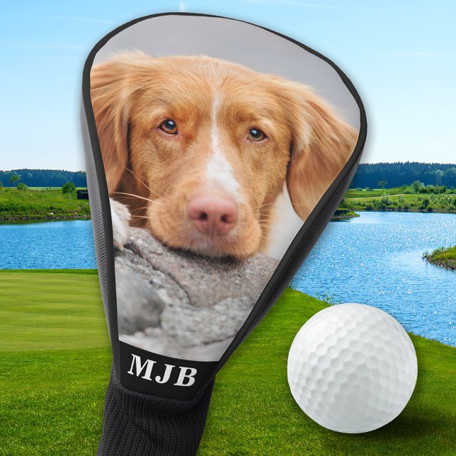 Custom Pet Dog Photo Cute Fun Personalised Golf Head Cover (Creator Uploaded)