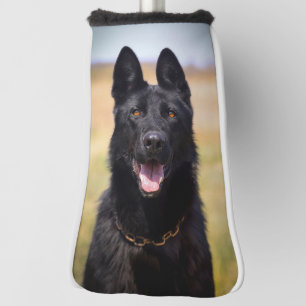 Custom Pet Dog Photo German Shepherd Putter Golf Head Cover