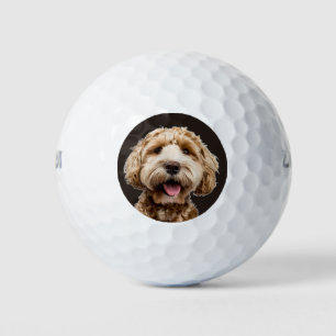Custom Pet Dog Photo Golf Balls