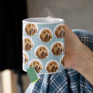 Custom Pet Face Mug | Personalised Dog Photo Gift 
