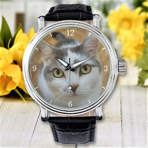 Custom Pet Family Photo Personalised Watch