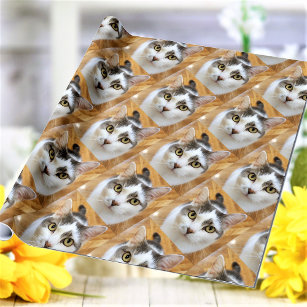 Custom Pet Family Photo Personalised Wrapping Paper