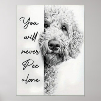 Custom Pet Illustration Wall Decor For Dog Lovers