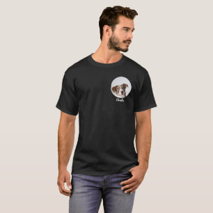 Custom Pet & Logo T-Shirt with Photo & Name