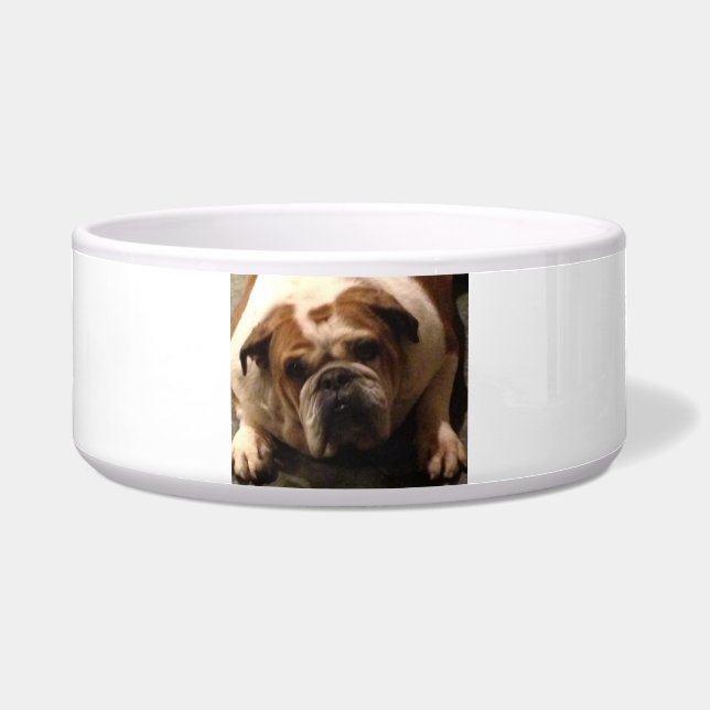 CUSTOM PET LOVER YUM YUM BOWL (Front)