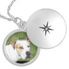 Custom pet memorial locket