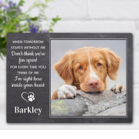 Custom Pet Memorial - Pet Loss Gift - Remembrance