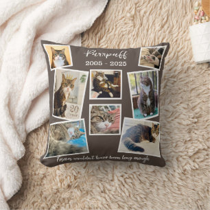 Custom Pet Memorial Photo & Quote Cushion